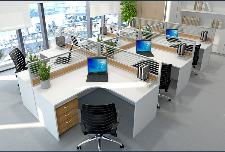 6人位屏風(fēng)卡位桌